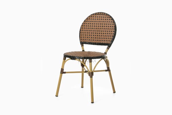 Oka Bistro Chair - Alumunium - 관점
