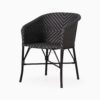 Uma Bistro Chair - Rattan Dining Arm Chair - perspective