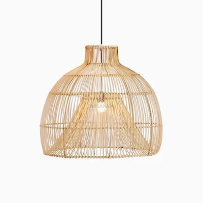 Bohemian Rattan Hanging Lights