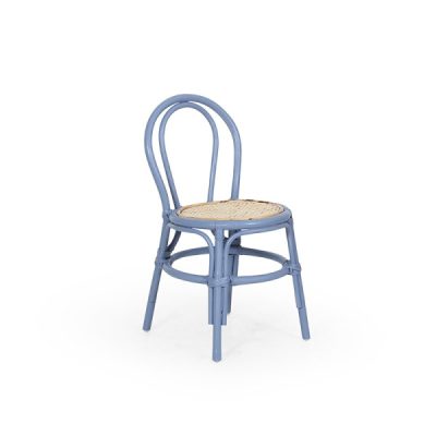 Kala Blue Chair - Children Rattan Furniture