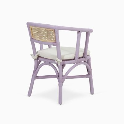Akio Rattan Kids Chair - back Perspective view