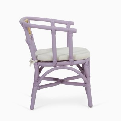 Akio Rattan Kids Chair - back view