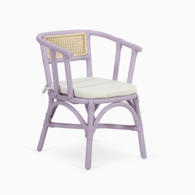 Akio Rattan Kids Chair - front Perspective view