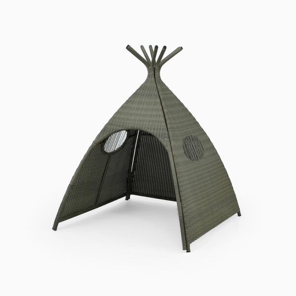 兒童橡子圓錐形帳篷 - 藤製戶外家具