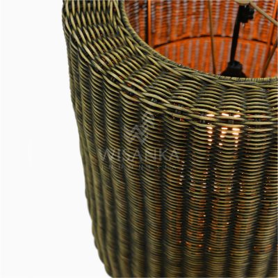 Daisy Hanging Lamp - Small - Rattan Pendant Light - details