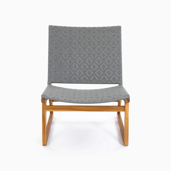 Daryl Chair – Outdoor-Rattanmöbel – Vorderansicht