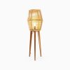 Gill Floor Lamp - Rattan Floor Lamp