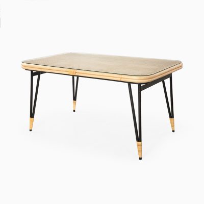 Janos Dining Table - Rattan Dining Table