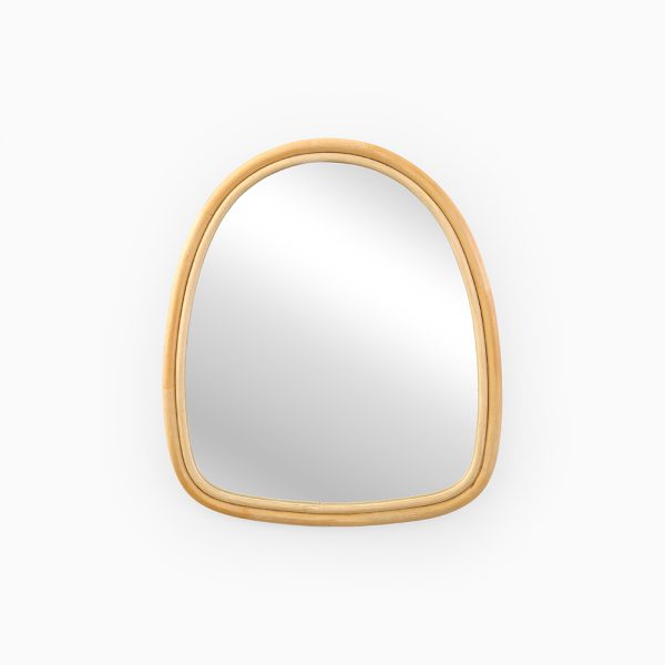 Orla Rattan Mirror - Circle Mirror Wall Decoration