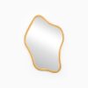 Pica Rattan Mirror - Natural Rattan Wavy Wall Mirror