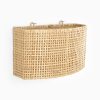 Rene Wall Pocket - Wicker Wall Basket