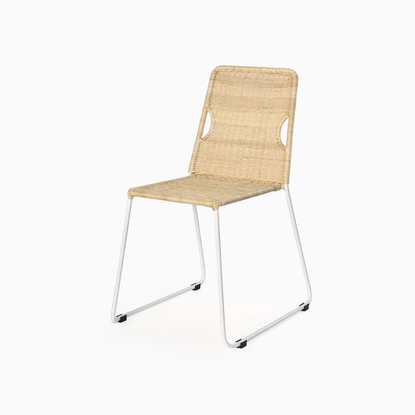 Shyla İç Mekan İstifleme Sandalyesi - Doğal Rattan İstifleme Sandalyesi