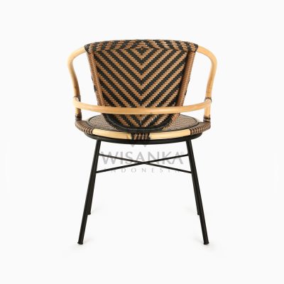 Talara Bistro Chair - Outdoor Bistro Chair - rear view