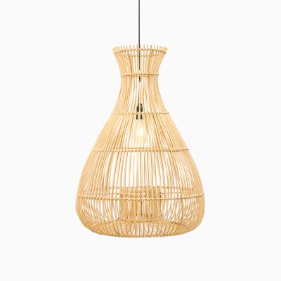 Ansu Hanging Lamp - Rattan Hanging Flowerpot Lamp