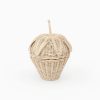 Basket C (Strawberry) - Wicker Basket with Lid