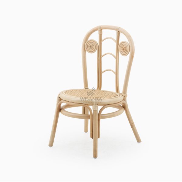 Bee Kid Chair – Kinderstuhl aus natürlichem Rattan