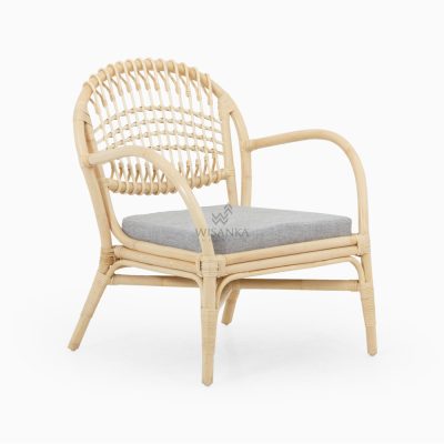 Dawai Arm Chair with Cushion - Rattan ArmChair