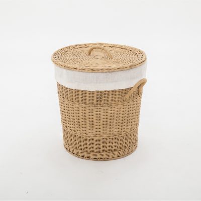 Donna Laundry Basket - Rattan Laundry Basket with Lid