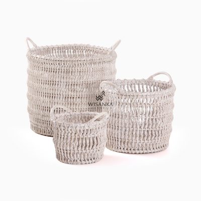 Dora Basket - Wicker Laundry Basket