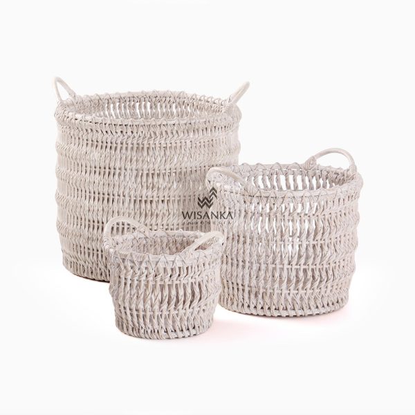 Dora Basket - Wicker Laundry Basket