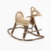 Eagle Rocker - Natural Rattan Enfant Rocking Chair