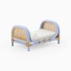 Elena Doll Bed - Natural Rattan Doll Bed