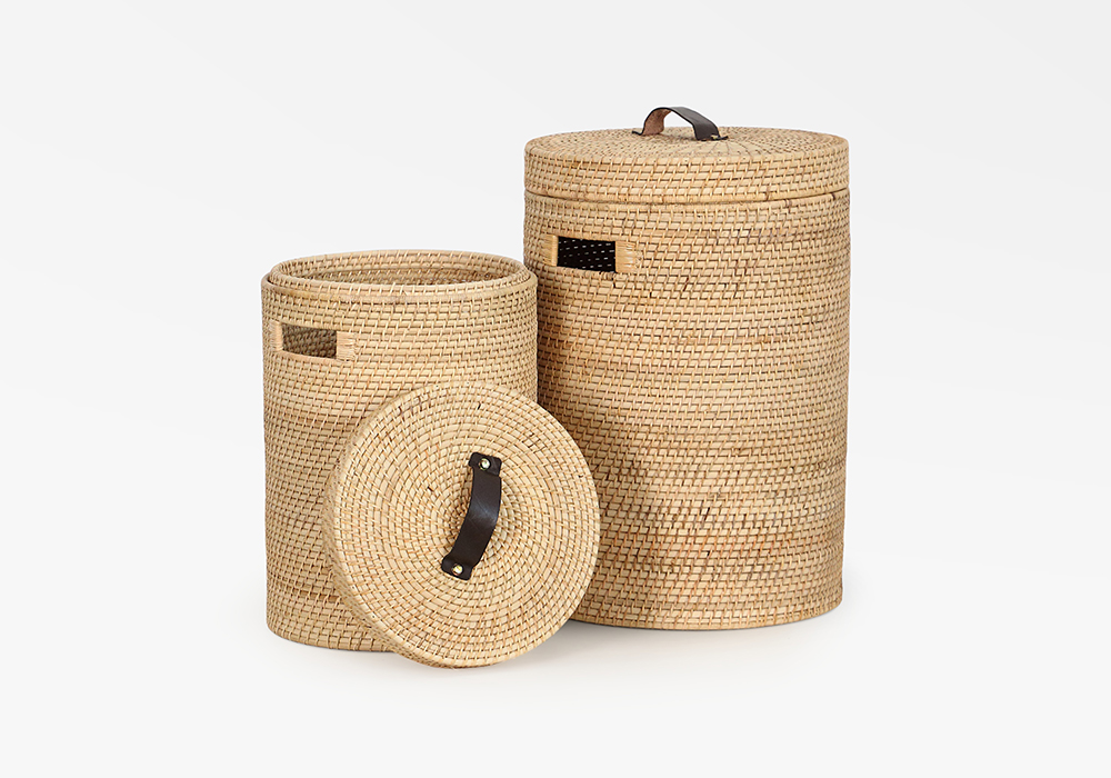 Enhance Your Home with Style Rattan Laundry Basket with Lid