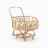 Gerry Rattan Shop Cart - Natural Rattan Toys For Kids