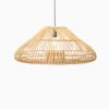 Radu Hanging Lamp - Rattan Pendant UFO-Inspired Lamp