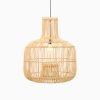 Randal Hanging Lamp - Natural Rattan Hanging Flowerpot Lamp