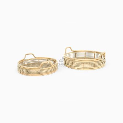 Sage Tray - Wicker Tray Table