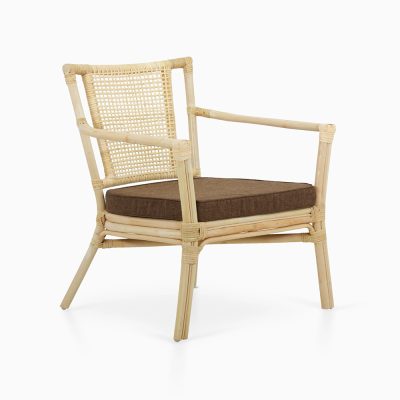 Shizu Arm Chair with Cushion - Rattan ArmChair for Comfortable Living