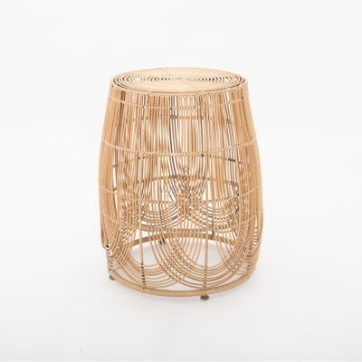 Sommer Set High Side Table - Rattan Cane Side Table