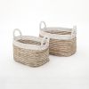 Tassel Basket - Rattan Storage Basket