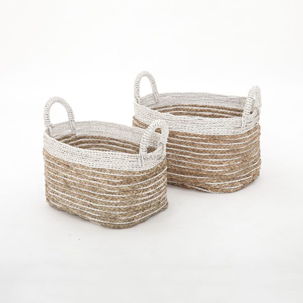 Tassel Basket - Rattan Storage Basket
