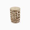 Tubo Side Table - Rattan Wavy Side Table