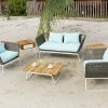 Jerome Living Set - Synthetic Rattan Patio Furniture