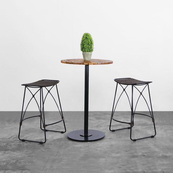 Vicky Bar Set - Bar Stool and Table Set