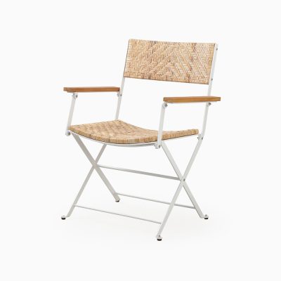 Gusto Folding Chair - Natural Rattan Folding Chair