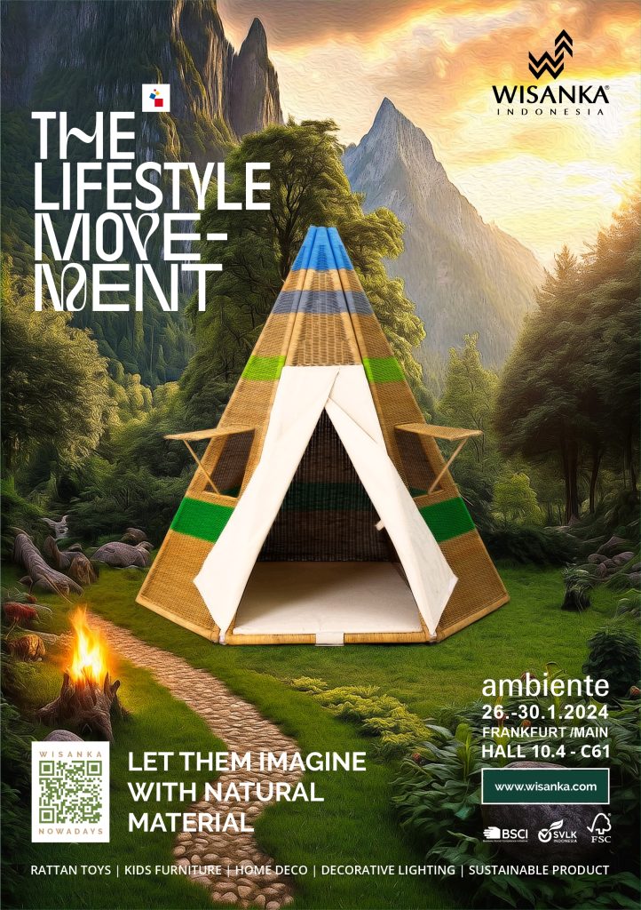 Join us at Ambiente Germany 2024 A Showcase of Eco-Friendly Rattan Furniture for Kids