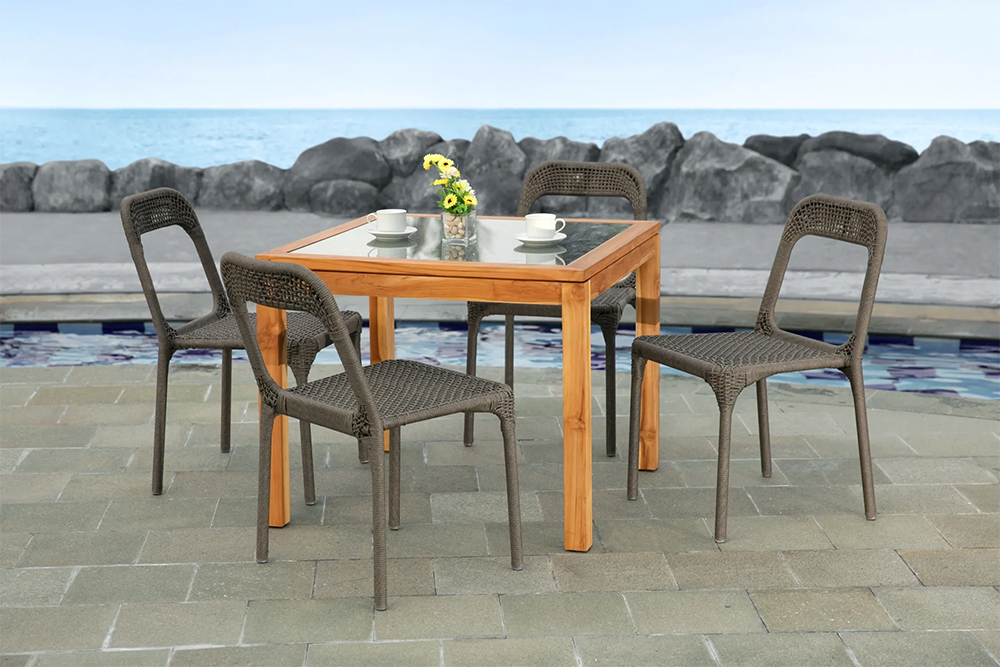 Lagu Dining Chair - Dive into the Cool Vibe of Rope Outdoor Dining Chairs