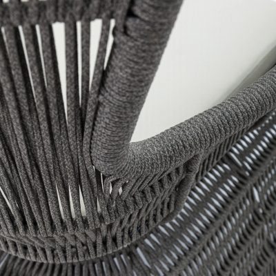 Peacock Rope Outdoor Chair - Armrest detail