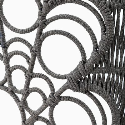 Peacock Rope Outdoor Chair - detail