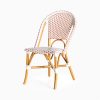 Farah Bistro Chair - Natural Rattan Frame
