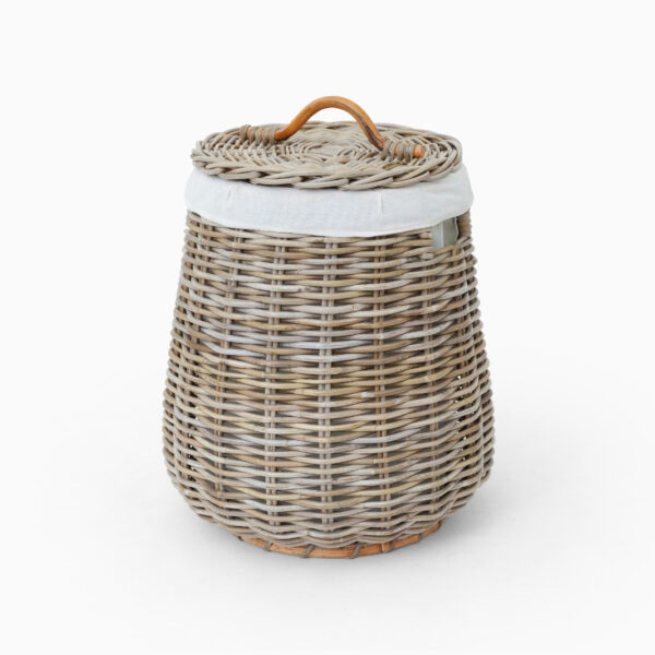 Bogo Laundry Basket with Lid - Close