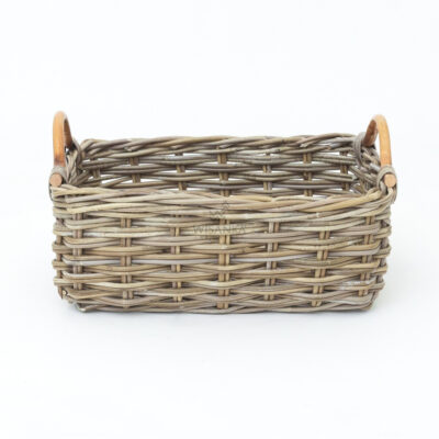 Hida Rectangle Basket-Side View