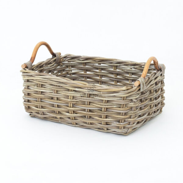 Hida Rectangle Basket-perspective view