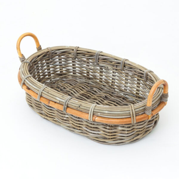Lumia Oval Basket - Perspective Top view