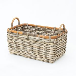 Kiyu Rectangle Basket - Perspetive Side