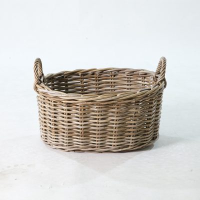 Loise Rattan Kubu Basket - Side